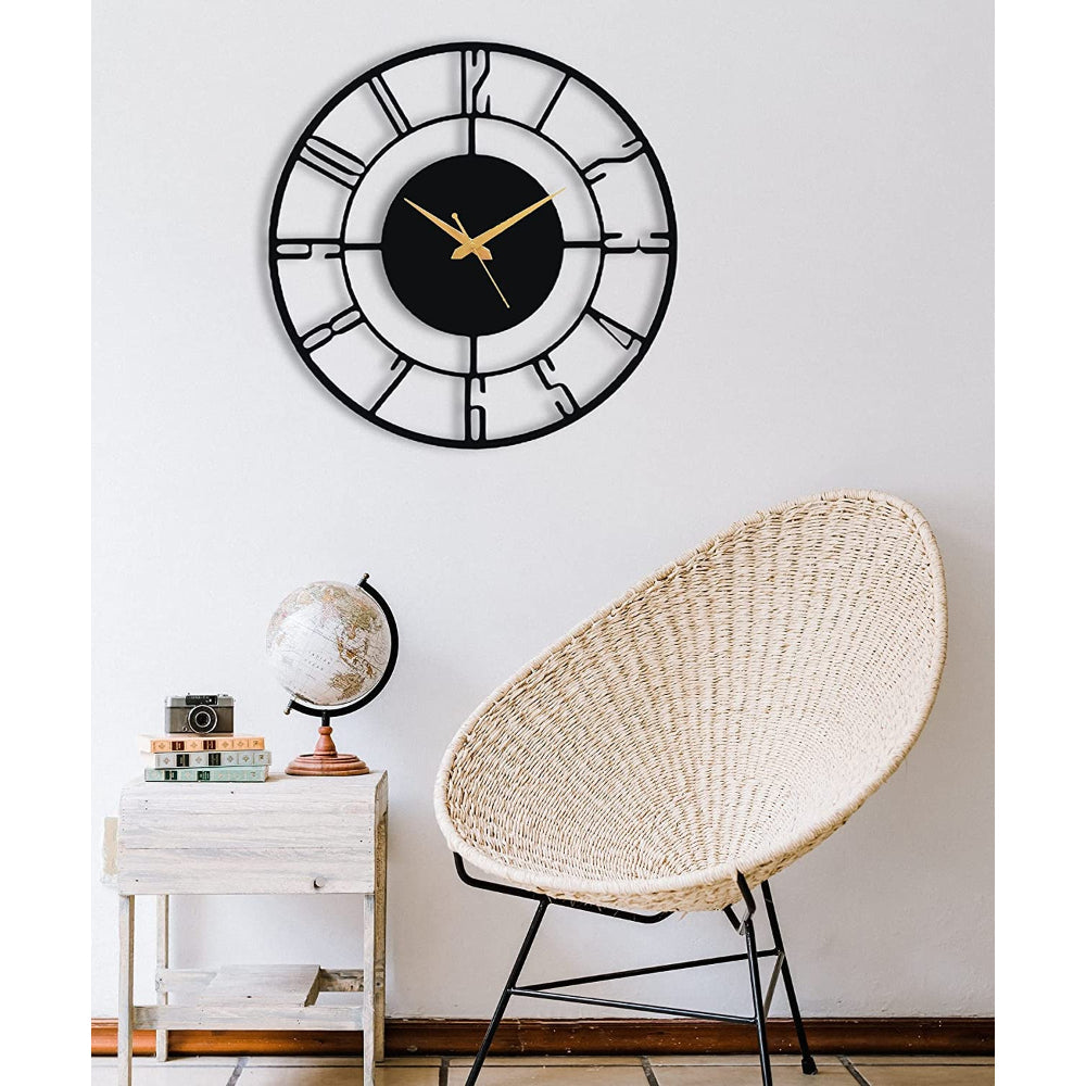 Designer Number Metal Wall Clock